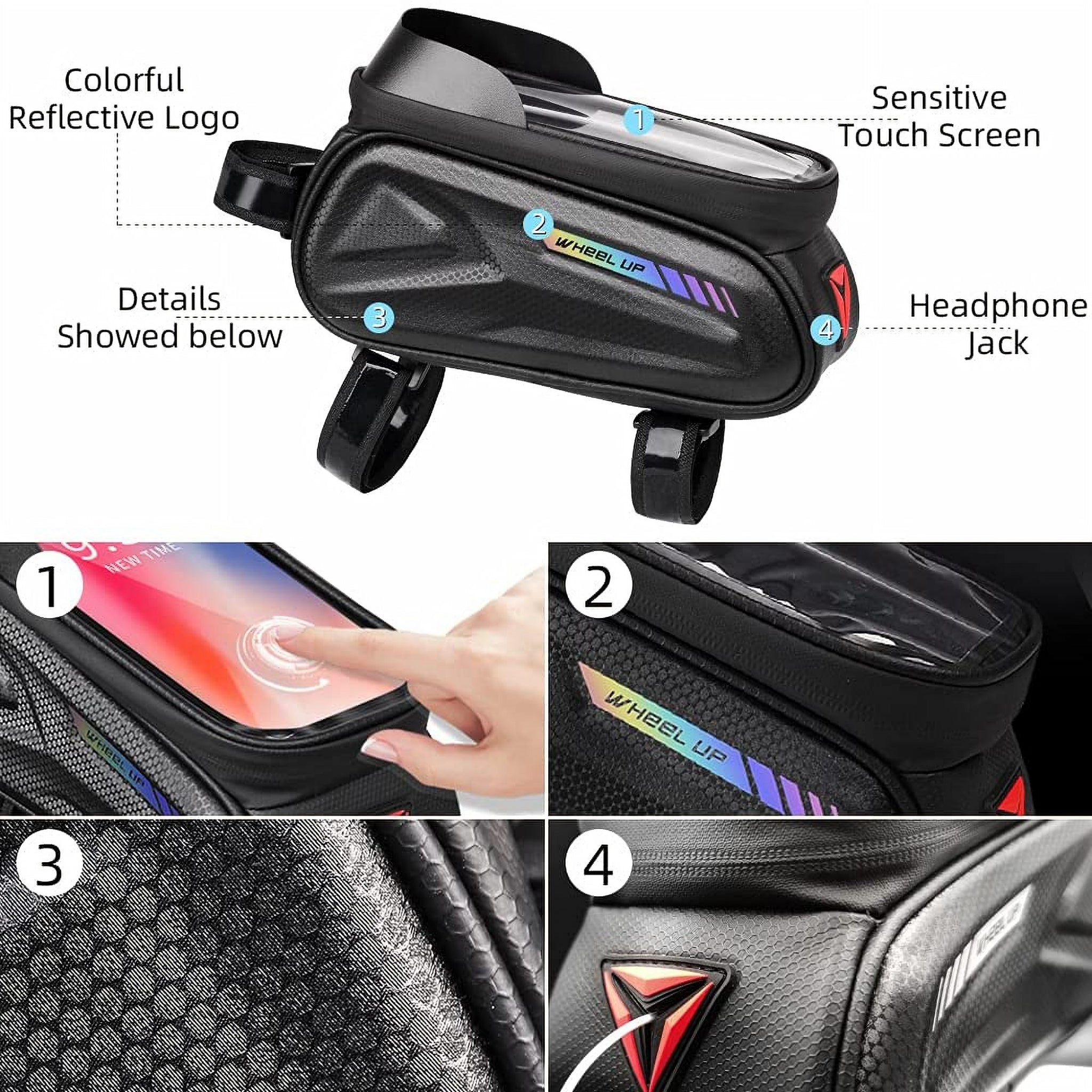 Top Tube Waterproof Bike Bag